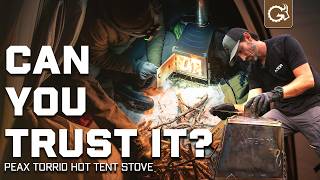 BUILT FOR THE BACKCOUNTRY OR JUST BUILT FOR THE HYPE | PEAX TORRID HOT TENT STOVE