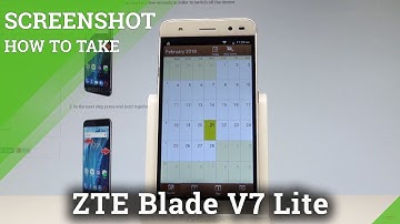 How to Take Screenshot on ZTE Blade V7 Lite |HardReset.info