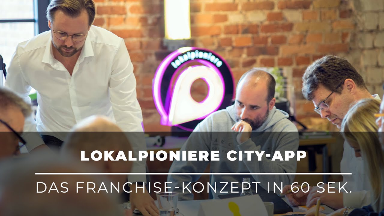 Lokale Werbeplattform eröffnen: das Lizenzsystem lokalpioniere City-Apps in 60 Sek.
