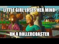 Little Girl Loses Her Mind on a Rollercoaster - Planet Coaster