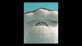 Chubby Smooth Hammerhead Stuffed Animal Plush Toy, Shark Plushies
