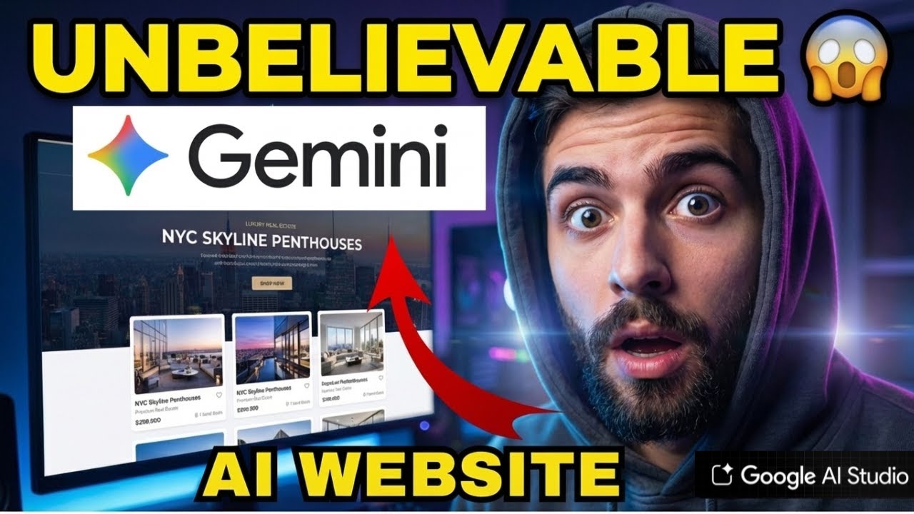 Gemini 3 Pro Is Unbelievable 😱 | Build A Premium Real Estate Worth $10k In Minutes