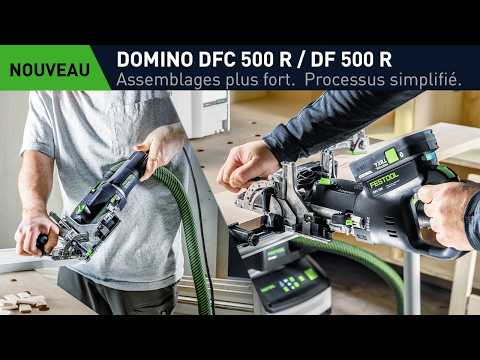 Nouveautés chez Festool : les assembleuses DOMINO DF 500 et DFC 500