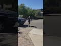 scooter curb jump #scooter #curbjump