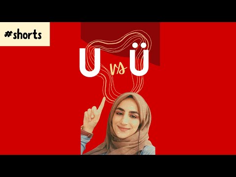 How to pronounce U and Ü in Turkish- Turkish Pronunciation - Turkish Letters