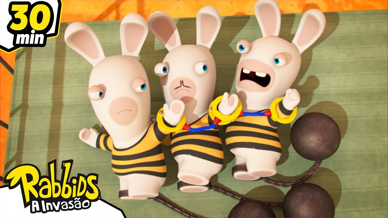 Quando uma festa do pijama se torna trágica... | Rabbids: A Invasão Brasil 🐰 | Desenhos animados