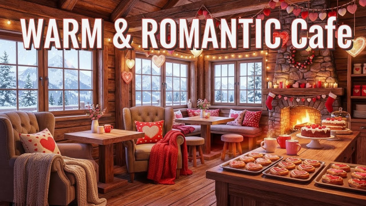 Sweetheart Café ❤️ Valentine’s Lo-fi Jazz & Baking Ambiance