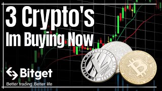 TOP 3 CRYPTO COINS IM BUYING NOW - BITCOIN UPDATE