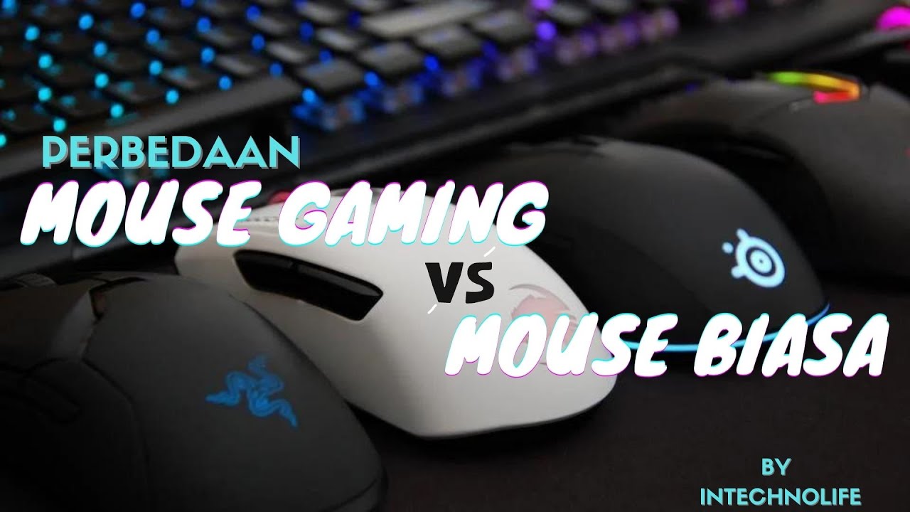 PERBEDAAN MOUSE STANDARD DENGAN MOUSE GAMING MACRO !!!! BEBERAPA