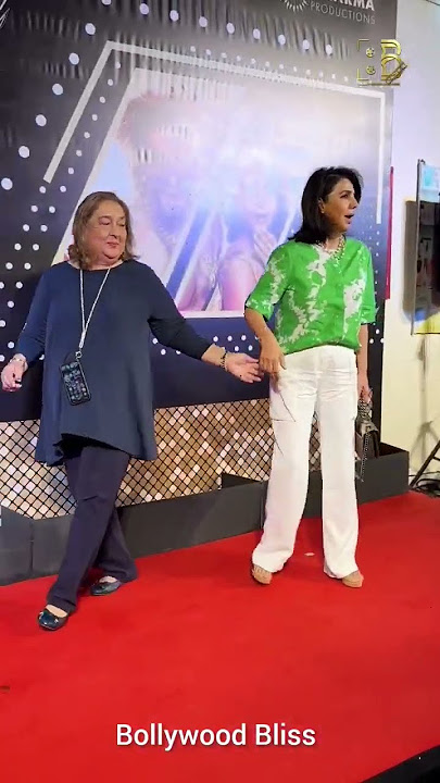 Neetu Singh and Babita Kapoor Looking young In 2023 Arrives At Alia Ranveer RORKPK Screening