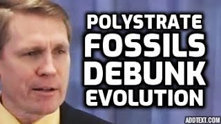 Kent Hovind - Polystrate Petrified Trees Debunk Evolution