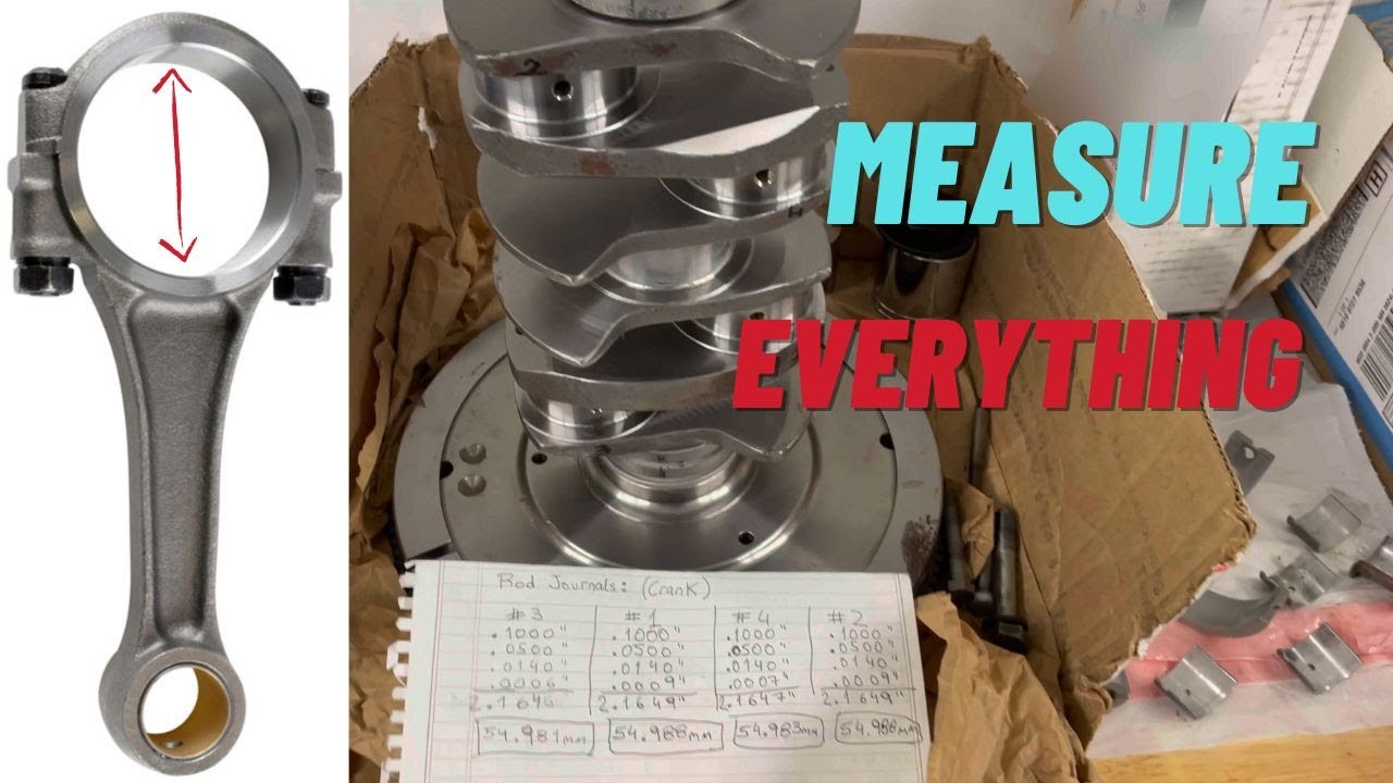 VW Rod bearing clearance Critical checks Ep.11 YouTube