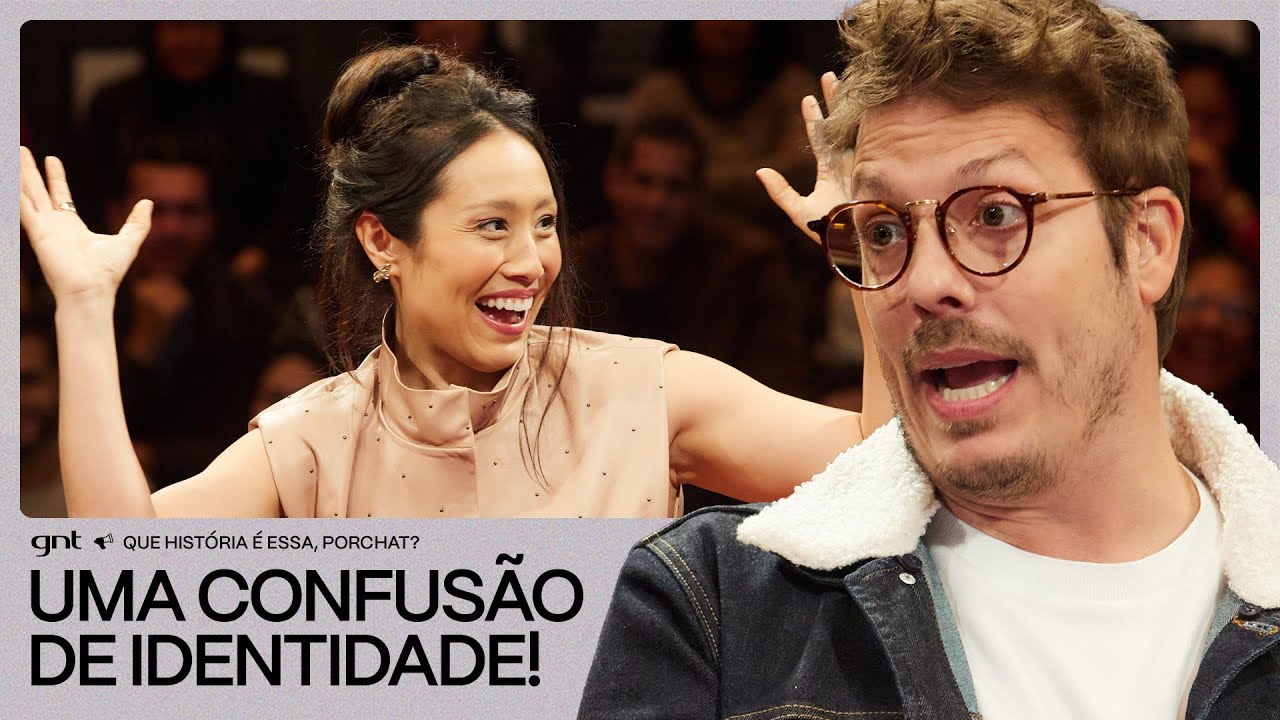 Yohama Eshima foi CONFUNDIDA por uma POSSÍVEL SÓSIA?! 👀 | Que História É Essa, Porchat? | GNT