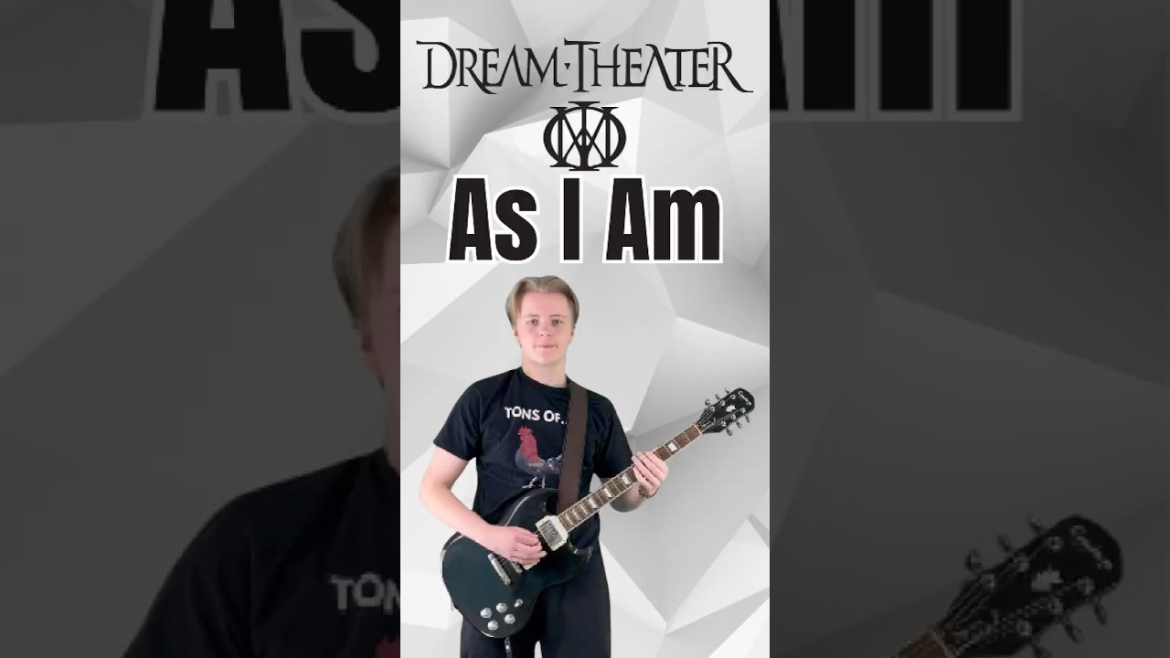 Dream Theater - As I Am cover by Julian SB (15)