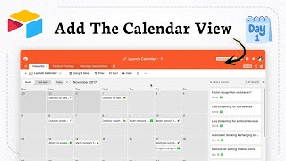 How To Add The Calendar View In Airtable Track Events Clearly