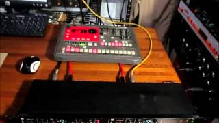 Maxon (Ibanez) Digital Dual Delay DD 1000 + Korg Electribe ER 1