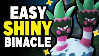 How To Easily Shiny Hunt Binacle In Pokemon Legends Za