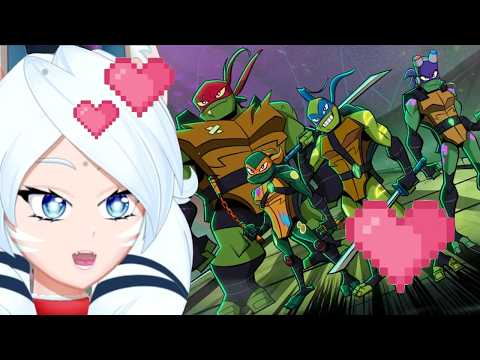 Vtuber Screams About ROTTMNT For 17 minuets And 19 Seconds