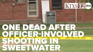UPDATE: One dead after early-morning officer-involved shooting in Sweetwater