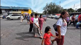 HARI MINGGU CARI SAYUR DI TAMU PAKAN DAN SARAPAN PAGI KOLOK MEE PAKAN // 