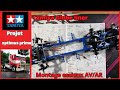 Tamiya 114 globe liner part 1119 montage essieux avar