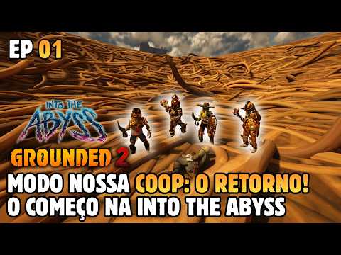 GROUNDED 2: New Caves, Climbing the PERGOLA and More!! Season 02, Ep 01! "Nossa" Mode COOP!