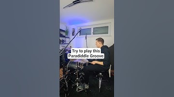 try to play this paradiddle groove! 🥁