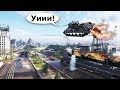 ПРИКОЛЬНЫЕ моменты из World of Tanks (ПОЛЁТ в ГОНКАХ) #86