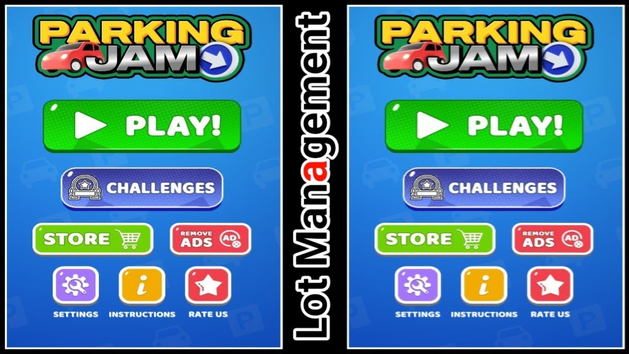Let's Park the Cars in LOT MANAGEMENT Parking Jam Car Parking Games
