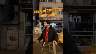 ramazan davulcusu oluyorum