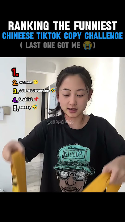 Ranking Chinese Tiktok😑 (part 1)