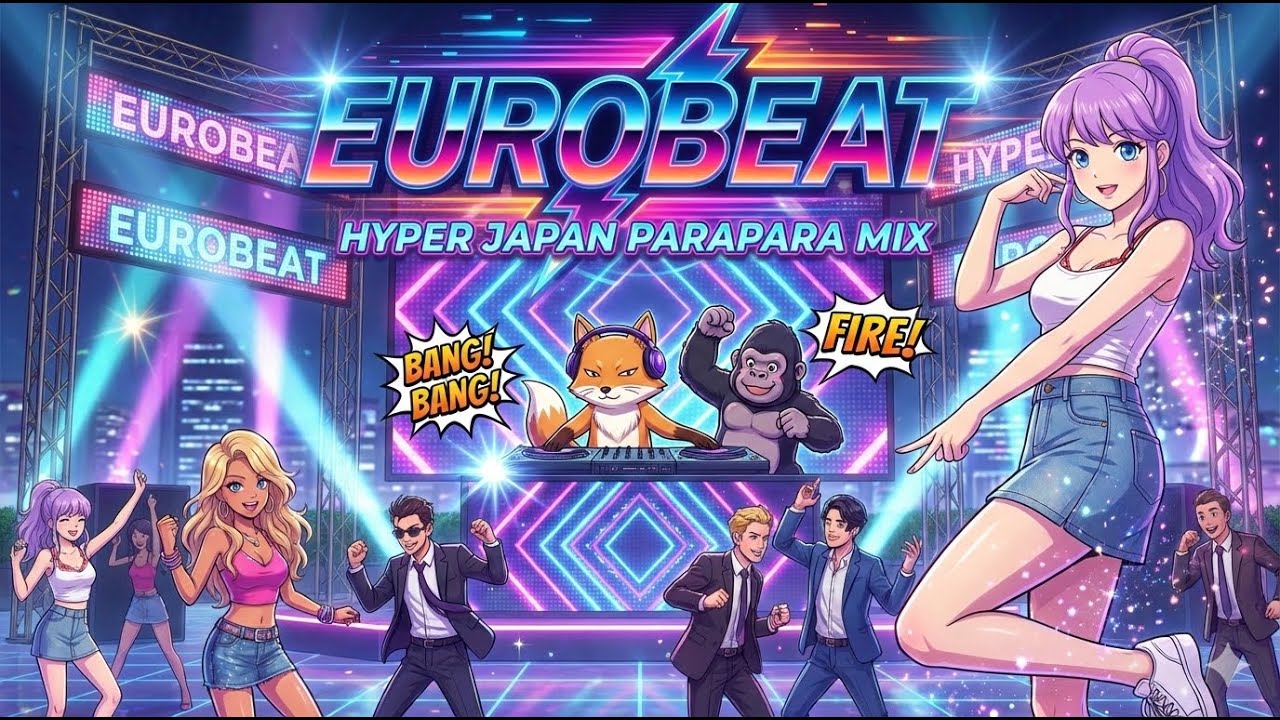 ユーロビート】EUROBEAT DJ Kenichi Hyper Japan ParaPara Mix