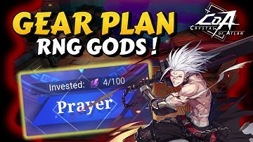 My Full Gear Progression Plan - Part 2. TILL 5000 Nullification【Crystal of Atlan】