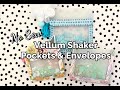 DIY Vellum Shaker Pockets & Envelopes ✴️ NO SEW ✴️ TUTORIAL