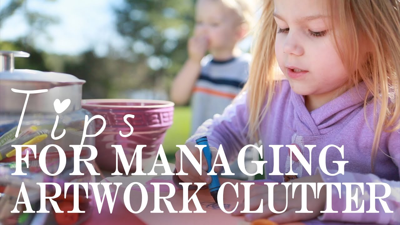 Tips for Managing Artwork Clutter