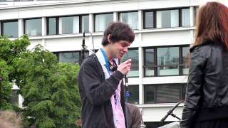 SOAP AND SKIN / NINO AUS WIEN - Dylan Cover It ain't me babe Popfest Karlsplatz