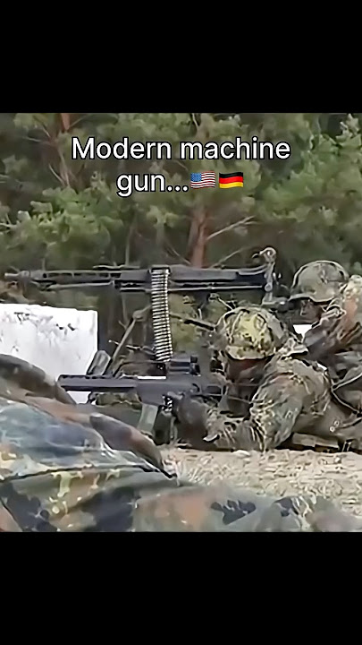 MG42💀 vs modern machine guns #shorts