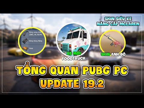 TỔNG QUAN PUBG PC UPDATE 19.2: SKIN SIÊU XE MCLAREN CÓ KHIẾN GAME MẤT CÂN BẰNG ? Nam Art