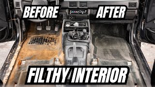 Deep Cleaning A Filthy SUV Interior - Car Detailing