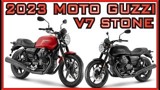 2023 Moto Guzzi V7 Stone