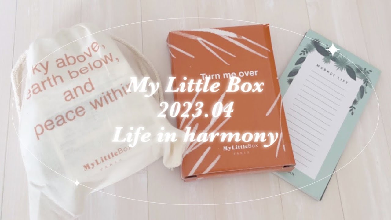 マイリトルボックス⚠️ネタバレ注意】2021年11月号・MY LITTLE BOX x