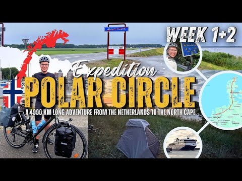 CYCLING FROM THE NETHERLANDS TO THE NORTH CAPE | WEEK 1+2