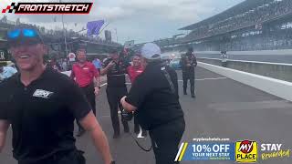 Bubba Wallace, 23XI Racing Celebrate Overtime Brickyard 400 Win at Indianapolis