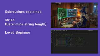 Celebrity 68k Subroutines explained:  strlen (string length) Wealth
