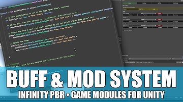 Game Modules - Buffs & Mods - Available at the Unity Asset Store!