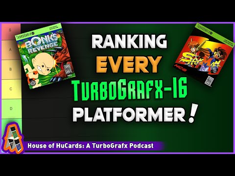 Ranking EVERY TurboGrafx-16 Platformer | House of HuCards: A TurboGrafx Podcast Ep. 4