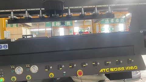TigerTec ATC CNC with movable linear tool magazine