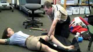 Immobilize - Vacuum Splint (leg)
