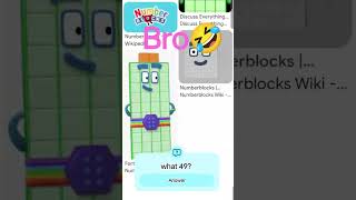bro WTF is a numberblocks wiki fandom meme #numberblocks #numberblocksquarterband
