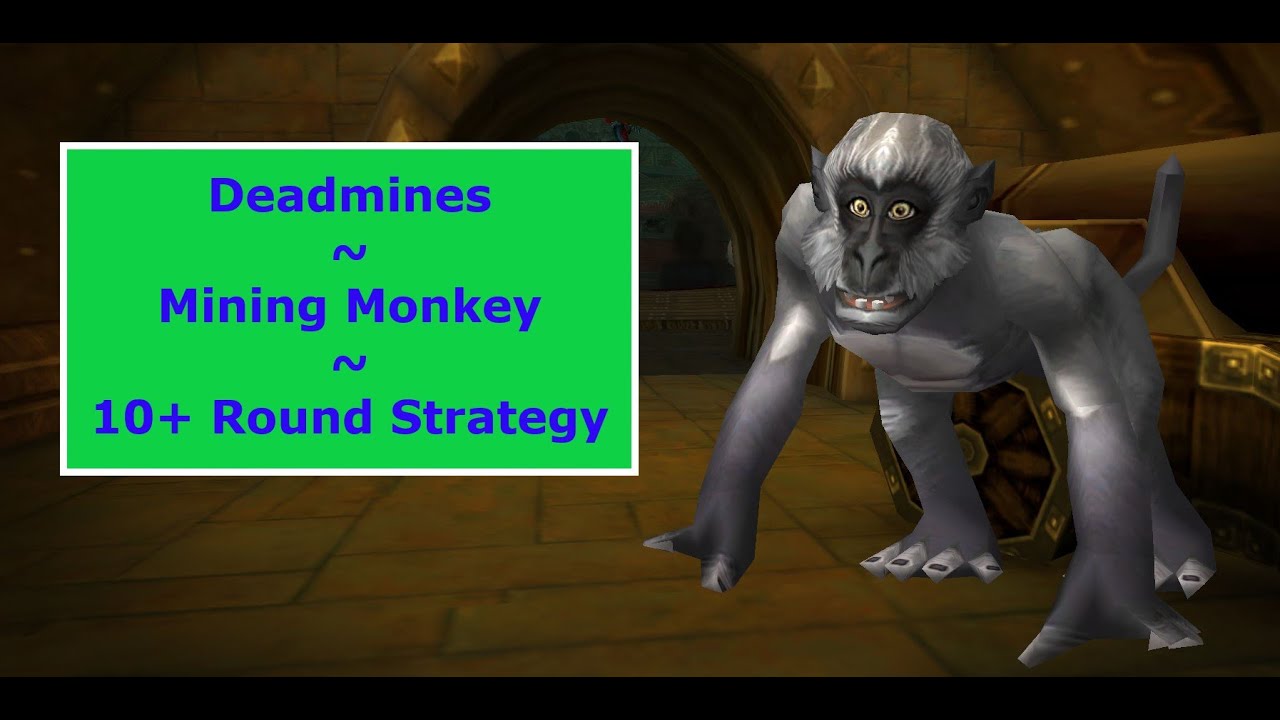 Battle Pet Dungeon: Deadmines ~ Mining Monkey  ~ 10+ Round Strategy